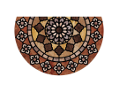 КОВРИК ПРИДВЕРНЫЙ 58,5Х89 COUNTRYSIDE STONES SLICE (ДЕРЕВЕНСКИЙ ОРНАМЕНТ)