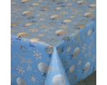 НОВОГОДНЯЯ КЛЕЕНКА SALE & PEPE 140 СМ НГ АРТ. 412/2 СНЕЖНЫЙ